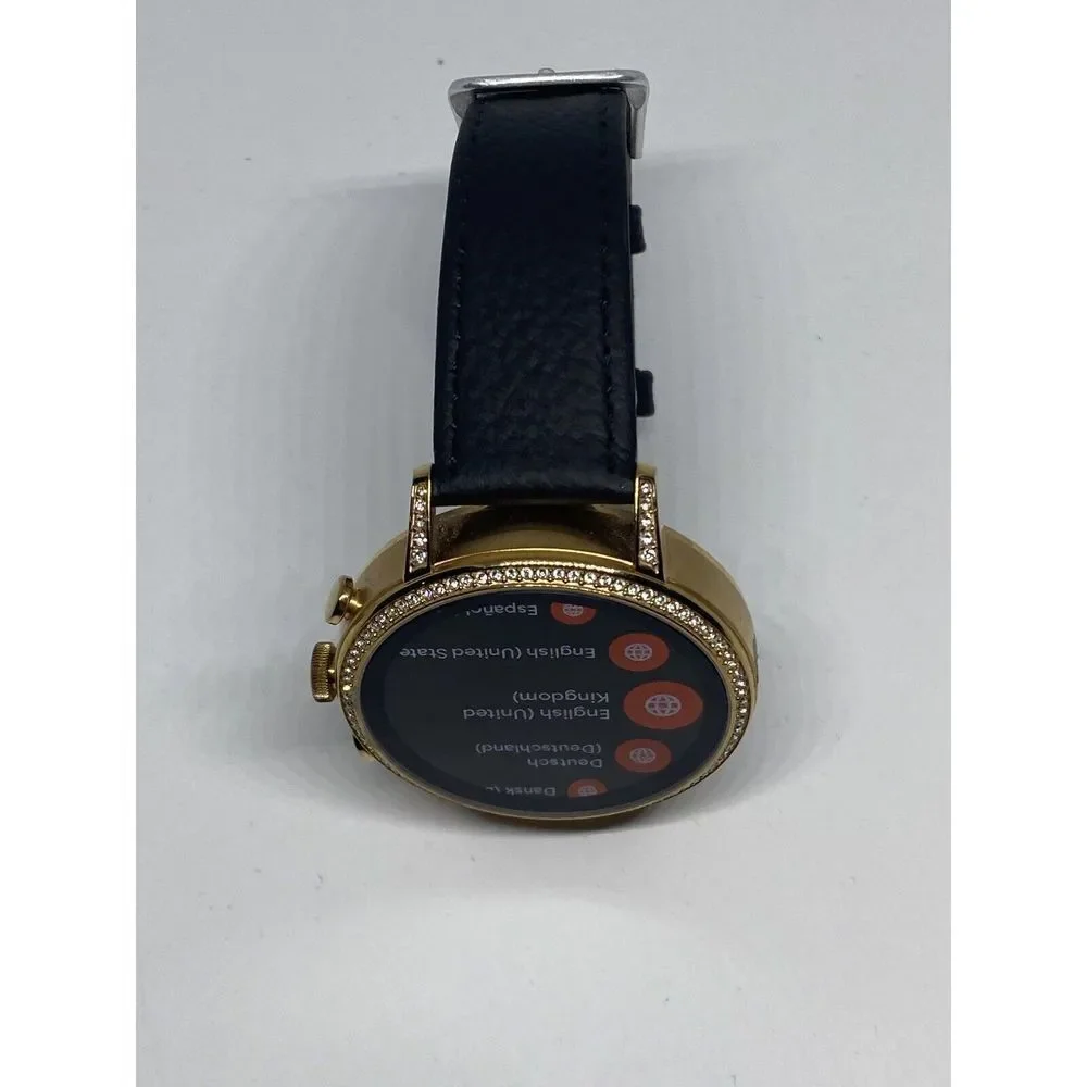 Fossil Gen 4 Authentic Digital Dial Smart Watch Custom Band FTW6021 AB190